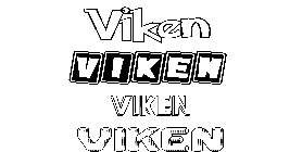 Coloriage Viken