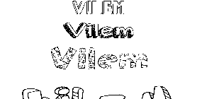 Coloriage Vilem