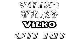 Coloriage Vilko