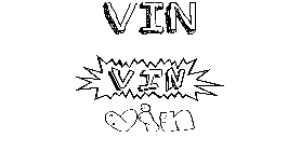 Coloriage Vin