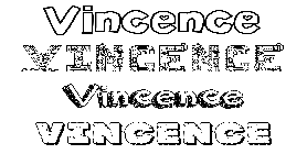 Coloriage Vincence