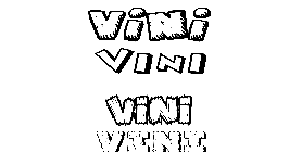 Coloriage Vini