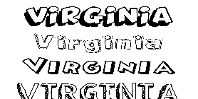 Coloriage Virginia