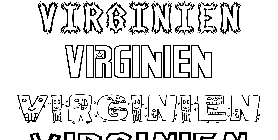 Coloriage Virginien