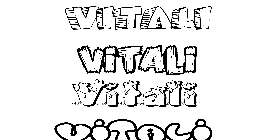 Coloriage Vitali