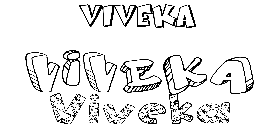 Coloriage Viveka