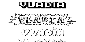 Coloriage Vladia