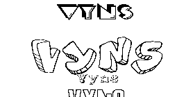 Coloriage Vyns