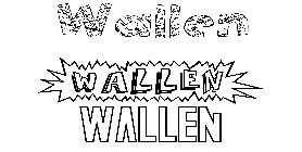 Coloriage Wallen