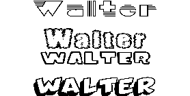 Coloriage Walter