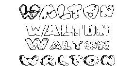 Coloriage Walton