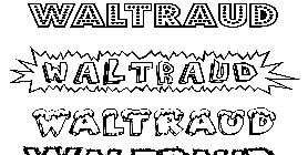 Coloriage Waltraud