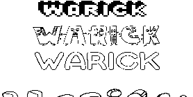 Coloriage Warick