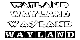 Coloriage Wayland