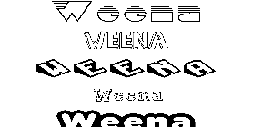 Coloriage Weena