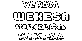 Coloriage Wekesa