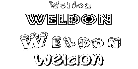 Coloriage Weldon