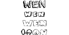 Coloriage Wen