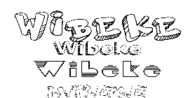 Coloriage Wibeke