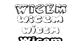 Coloriage Wicem