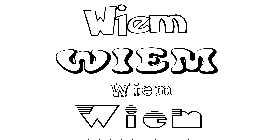 Coloriage Wiem