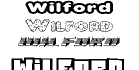 Coloriage Wilford
