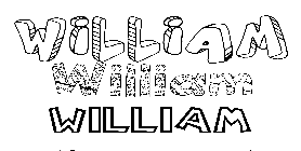 Coloriage William