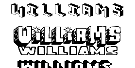 Coloriage Williams