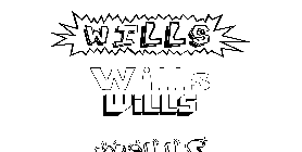 Coloriage Wills