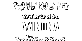 Coloriage Winona
