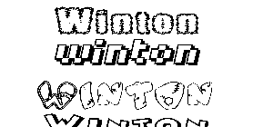 Coloriage Winton