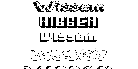 Coloriage Wissem