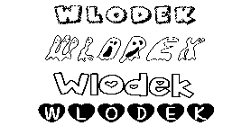 Coloriage Wlodek