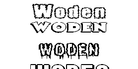 Coloriage Woden