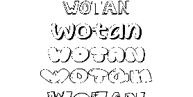 Coloriage Wotan