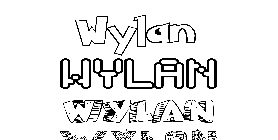 Coloriage Wylan