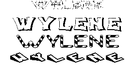 Coloriage Wylene