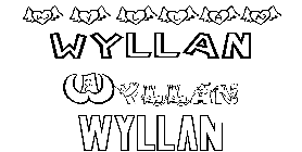 Coloriage Wyllan