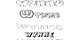 Coloriage Wynne