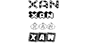 Coloriage Xan