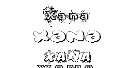 Coloriage Xana