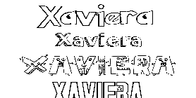 Coloriage Xaviera