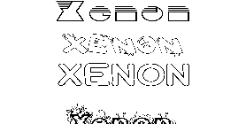 Coloriage Xenon