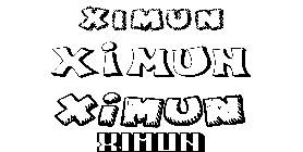 Coloriage Ximun
