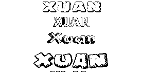 Coloriage Xuan