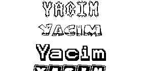 Coloriage Yacim