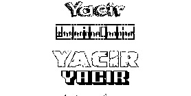 Coloriage Yacir