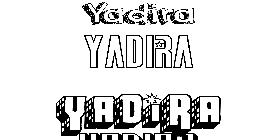 Coloriage Yadira