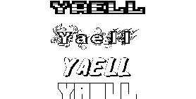 Coloriage Yaell