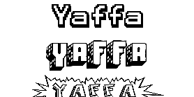 Coloriage Yaffa